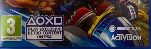 Crash Team Racing Nitro-Fueled, the PEGI square on its front