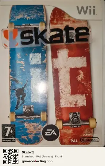Skate It Nintendo Wii, France box front