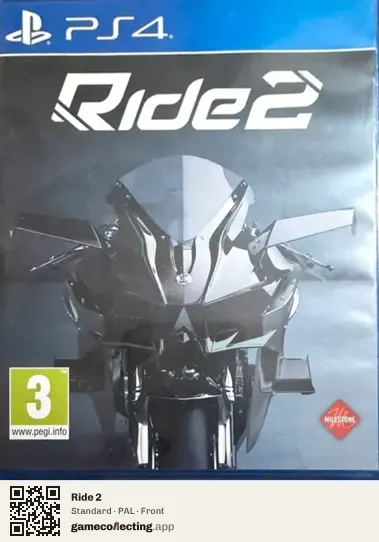 Ride 2 PlayStation 4, PAL box front