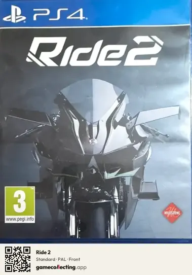 Ride 2 PlayStation 4, PAL box front