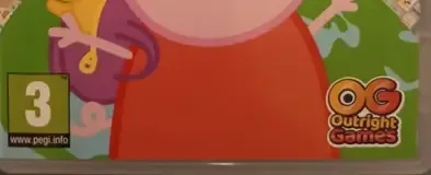 Peppa Pig: World Adventures, the PEGI square on its front
