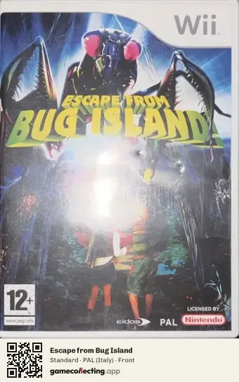 Escape from Bug Island Nintendo Wii, Italy box front