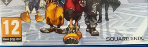 Kingdom Hearts HD 2.8 Final Chapter Prologue, the PEGI square on its front