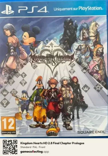 Kingdom Hearts HD 2.8 Final Chapter Prologue PlayStation 4, PAL box front
