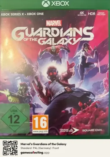 Marvel's Guardians of the Galaxy Xbox Series X, Germany box front
