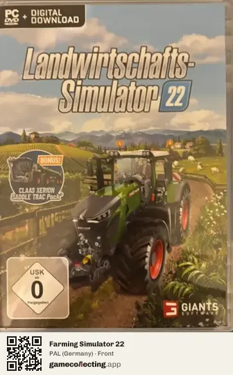 Farming Simulator 22 Computer, Germany box front