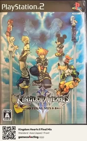 Kingdom Hearts II Final Mix PlayStation 2, Japan box front