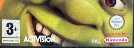 Shrek 2, the PEGI square on its front