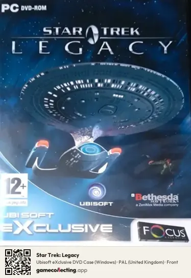 Star Trek: Legacy Computer, United Kingdom box front
