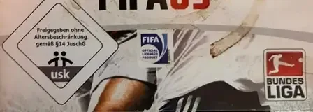 FIFA 09, the USK square on its front