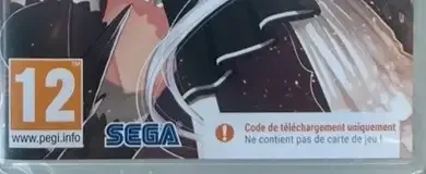 Shining Resonance Refrain, the PEGI square on its front