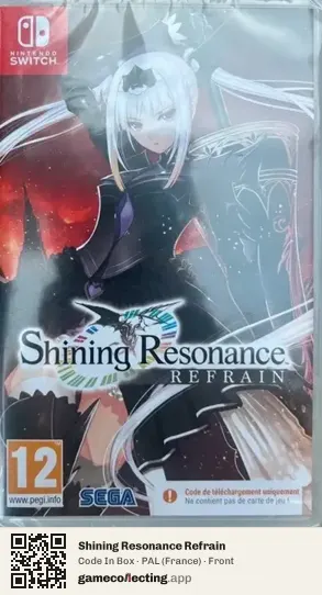Shining Resonance Refrain Nintendo Switch, France box front