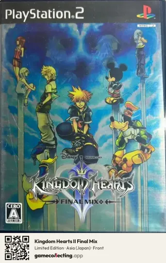 Kingdom Hearts II Final Mix PlayStation 2, Asia box front