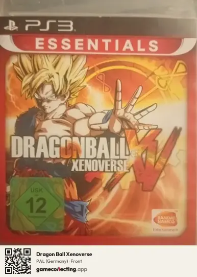 Dragon Ball Xenoverse PlayStation 3, Germany box front