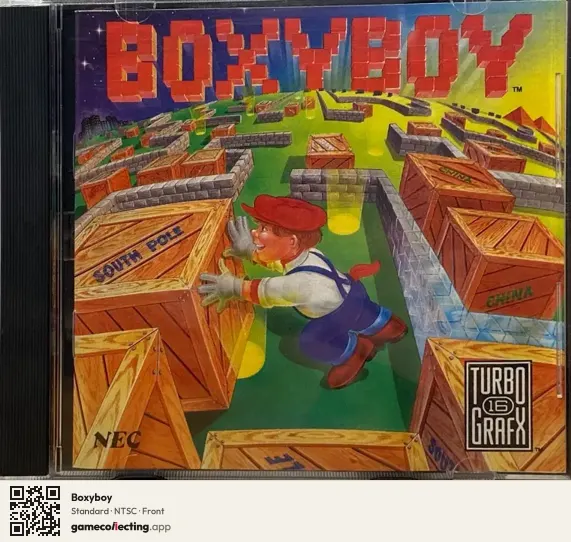 Boxyboy TurboGrafx-16, NTSC box front