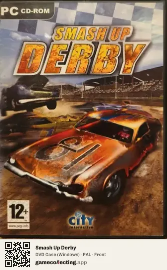 Smash Up Derby Computer, PAL box front