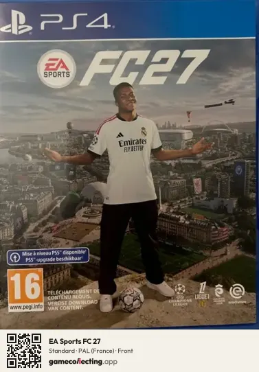 EA Sports FC 27 PlayStation 4, France box front