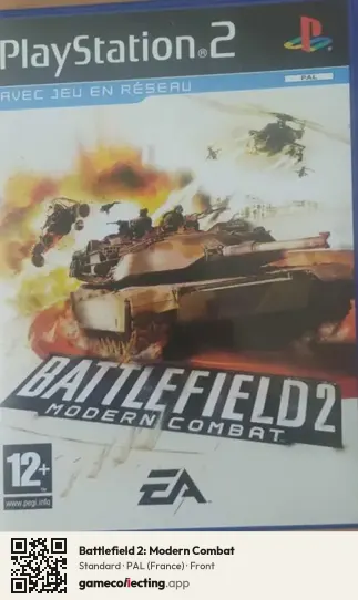 Battlefield 2: Modern Combat PlayStation 2, France box front