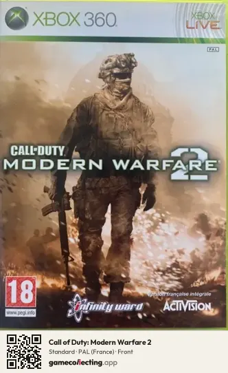 Call of Duty: Modern Warfare 2 Xbox 360, France box front