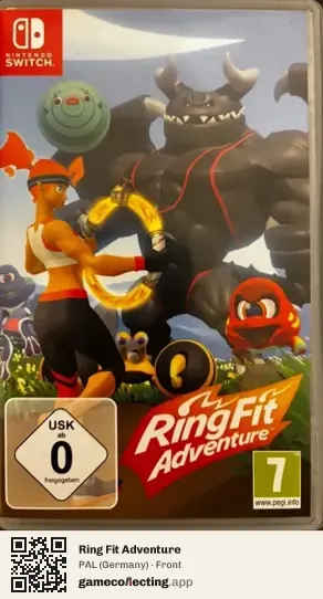 Ring Fit Adventure Nintendo Switch, Germany box front