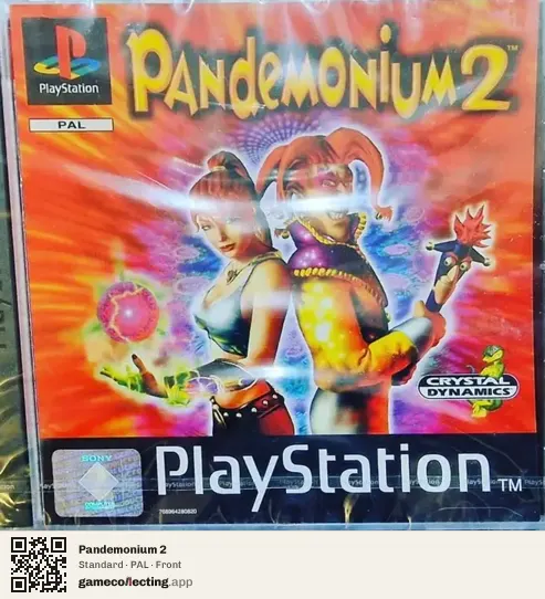 Pandemonium 2 PlayStation, PAL box front