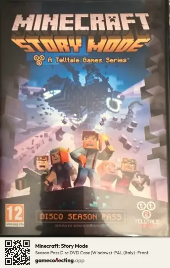 Minecraft: Story Mode Computer, Italy box front