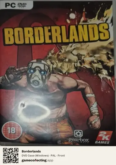 Borderlands Computer, PAL box front