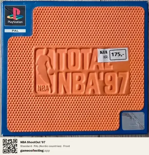 NBA ShootOut '97 PlayStation, Nordic countries box front
