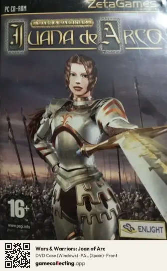 Wars & Warriors: Joan of Arc Computer, Spain box front