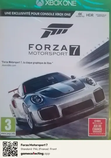Forza Motorsport 7 Xbox One, France box front