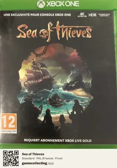 Sea of Thieves Xbox One, France box front