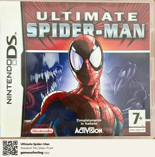 Ultimate Spider-Man Nintendo DS, Italy box front