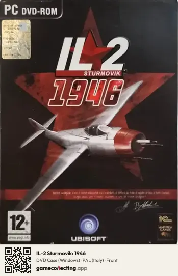 IL-2 Sturmovik: 1946 Computer, Italy box front