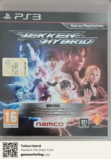Tekken Hybrid PlayStation 3, Italy box front