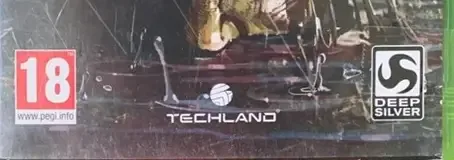 Dead Island: Riptide, the PEGI square on its front