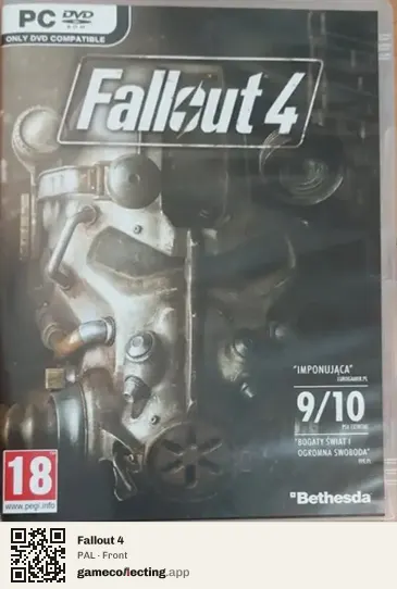 Fallout 4 Computer, PAL box front