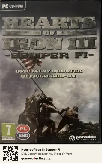 Hearts of Iron III: Semper Fi Computer, Poland box front