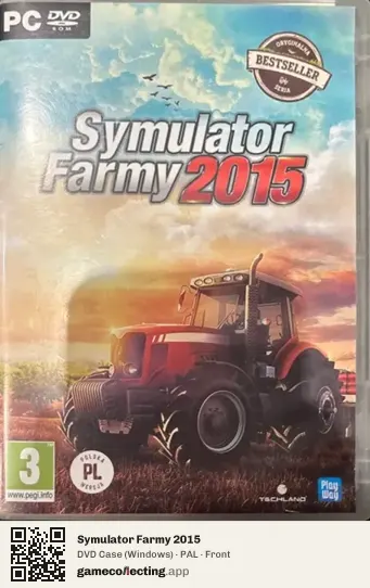 Symulator Farmy 2015 Computer, PAL box front