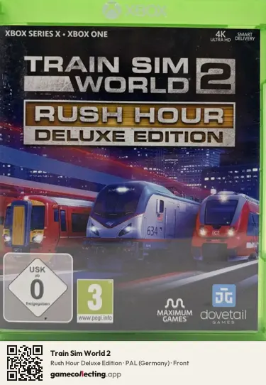 Train Sim World 2 Xbox Series X, Germany box front