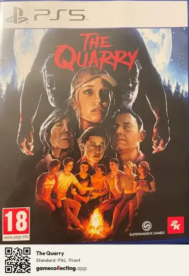 The Quarry PlayStation 5, PAL box front