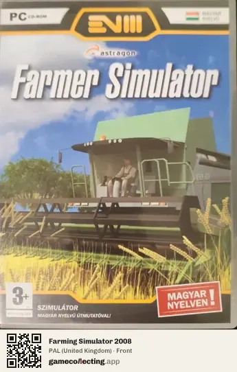 Farming Simulator 2008 Computer, United Kingdom box front