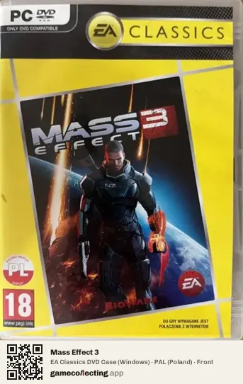 Mass Effect 3 Computer, Poland box front