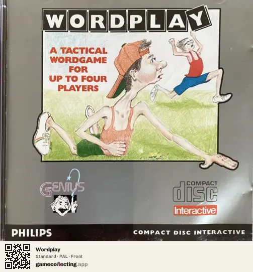 Wordplay Philips CD-i, PAL box front