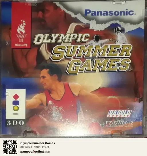 Olympic Summer Games 3DO Interactive Multiplayer, NTSC box front