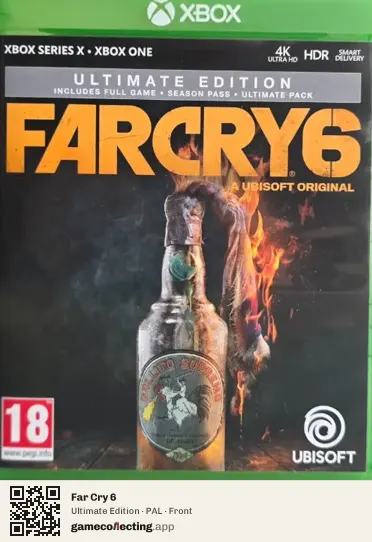 Far Cry 6 Xbox Series X, PAL box front