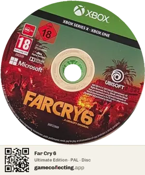 Far Cry 6 Xbox Series X, PAL disc