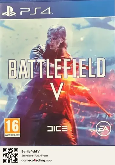 Battlefield V PlayStation 4, PAL box front
