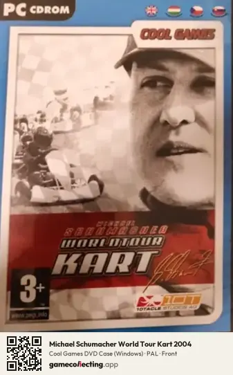 Michael Schumacher World Tour Kart 2004 Computer, PAL box front