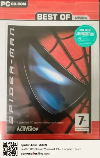 Spider-Man (2002) Computer, Hungary box front