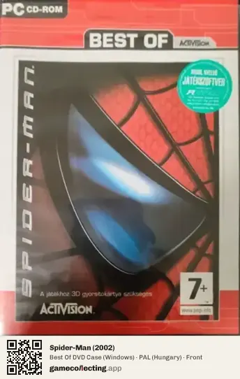 Spider-Man (2002) Computer, Hungary box front